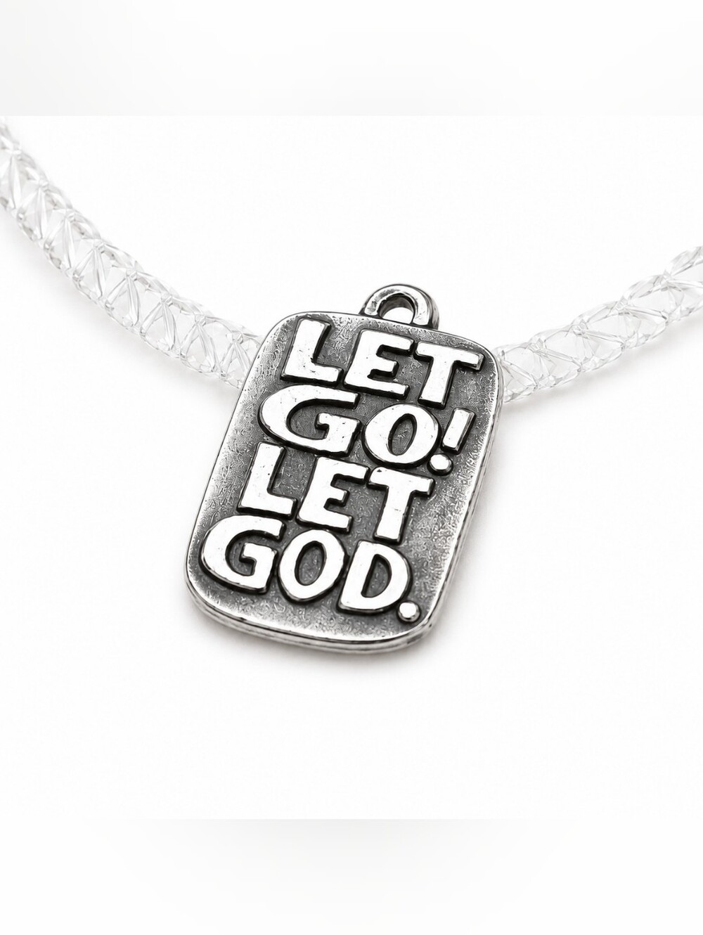 James Avery  'LET GO! LET GOD.'charm